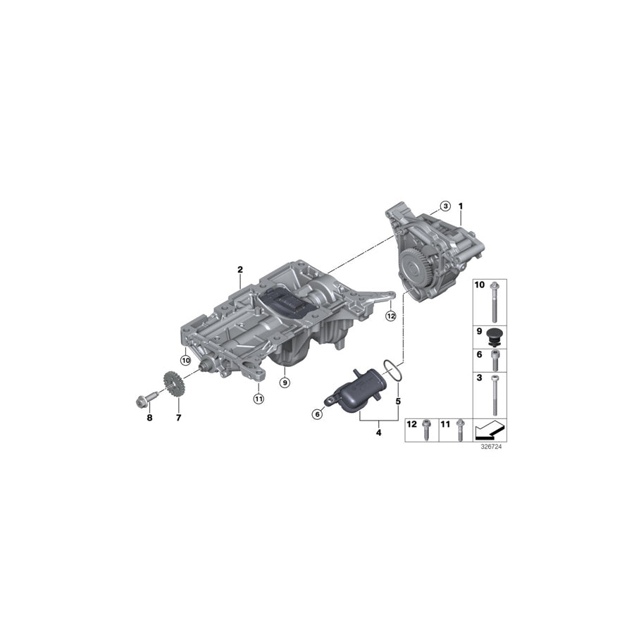 Genuine BMW 11417643254 F15 F16 Suction Pipe (Inc. X5 28iX, X6 28iX & X5 40eX) | ML Performance US Car Parts