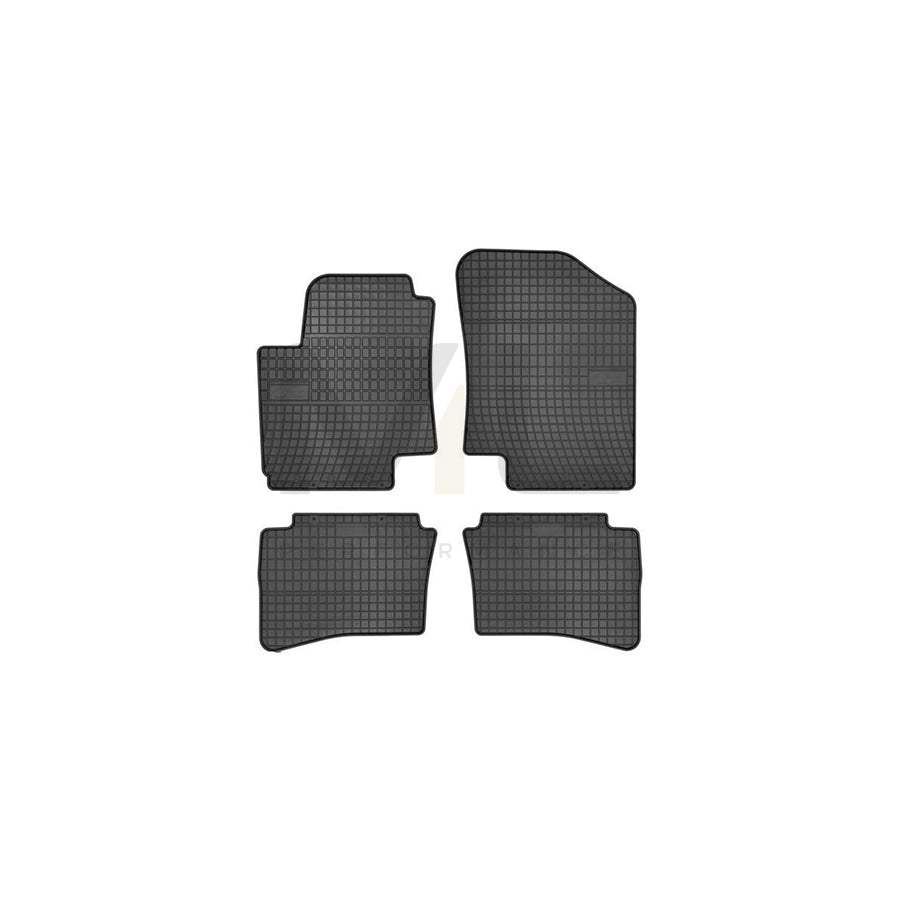 FROGUM Tailored 0424 Floor mat set for HYUNDAI i20 I Hatchback (PB) Elastomer, Front and Rear, Quantity: 4, Black, (LHD)