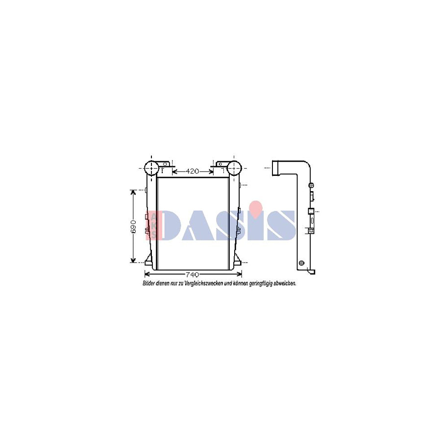 AKS Dasis 397011N Intercooler