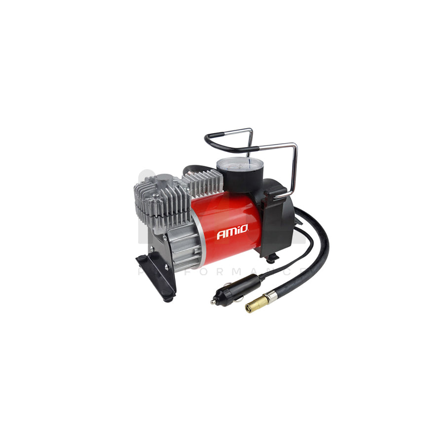 AMiO Acomp-03 01135 Air compressor 12V, 150 psi, 10 bar, cigarette lighter powered portable