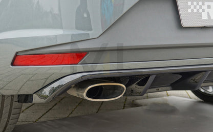Rieger 00088119 SEAT 5F Leon Cupra Rear Diffuser 4 | ML Performance UK Car Parts