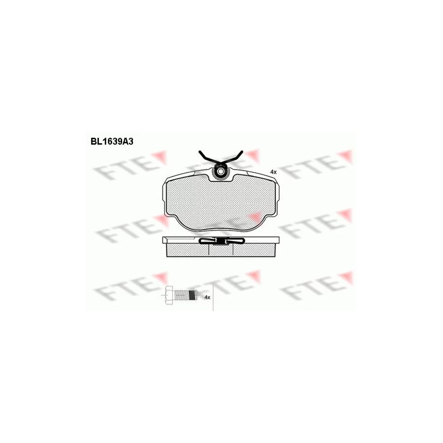 FTE 9010261 Brake Pad Set