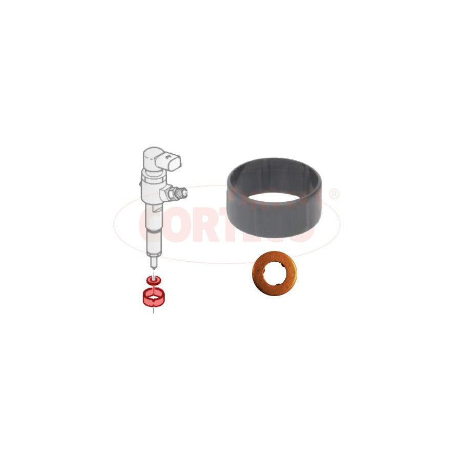 Corteco 49445013 Seal Ring, Nozzle Holder
