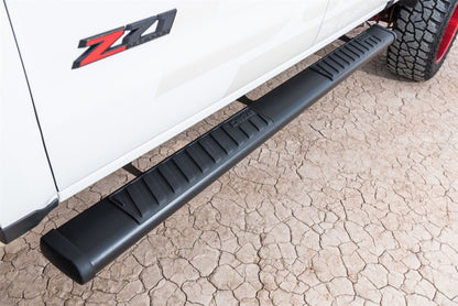Dee Zee 99-23 Chevrolet/GMC/Dodge/Ford Full Size Truck Tubes - 6In Oval - Black Steel (ExtCab)