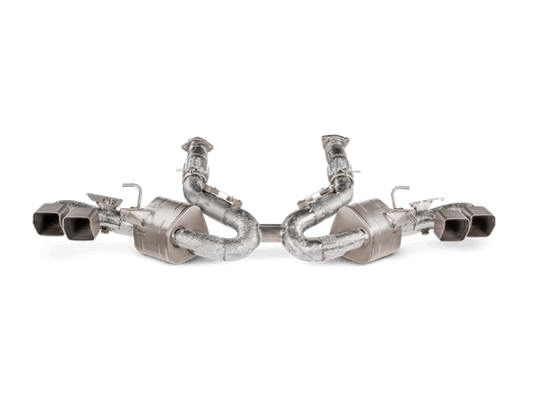 Akrapovic Akrapovic 2020+ Chevrolet Corvette C8 Slip-On Line (Titanium)