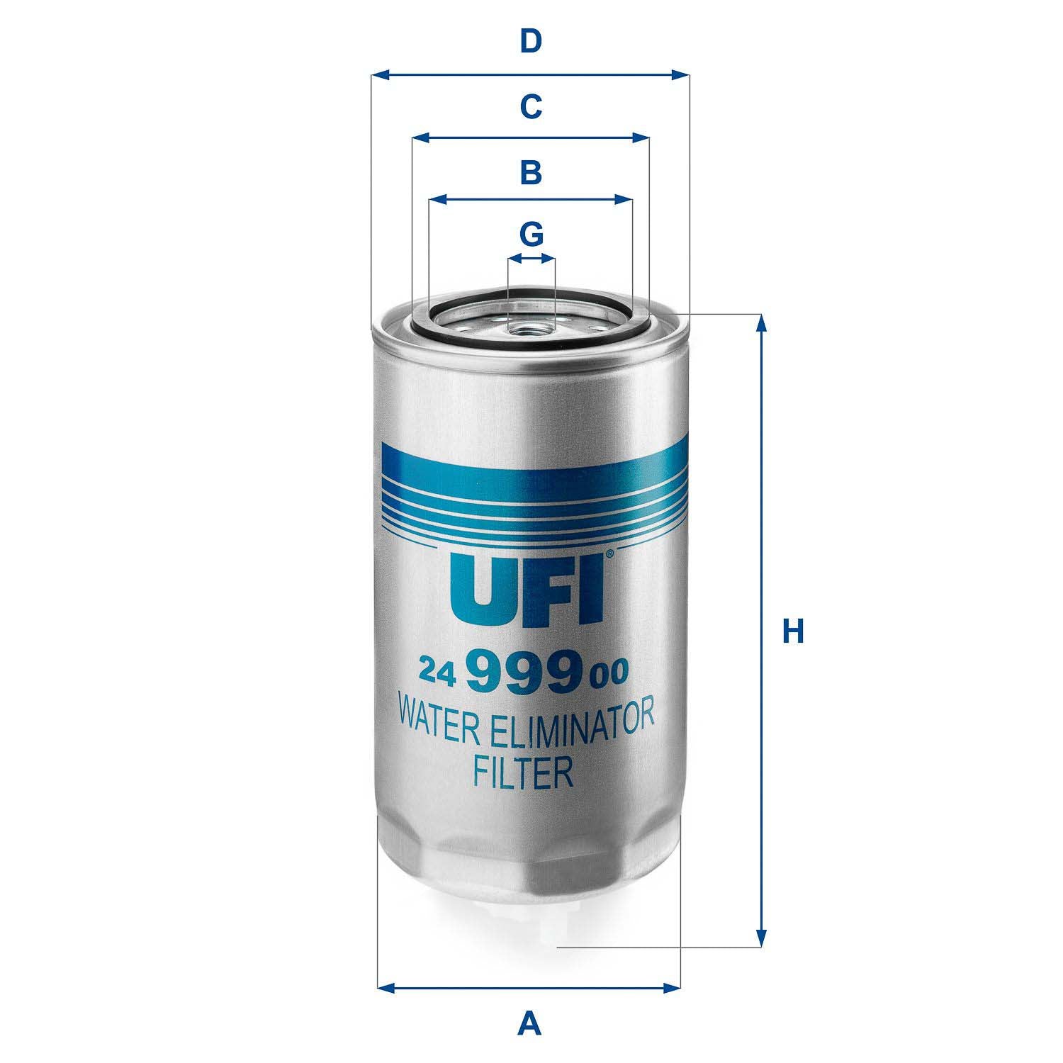 UFI 24.999.00 Fuel Filter