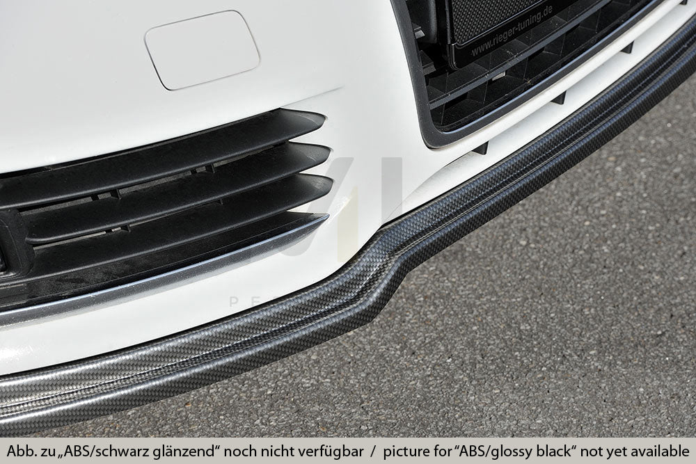 Rieger 00088034 Audi 4F A6 Front Splitter 5 | ML Performance UK Car Parts