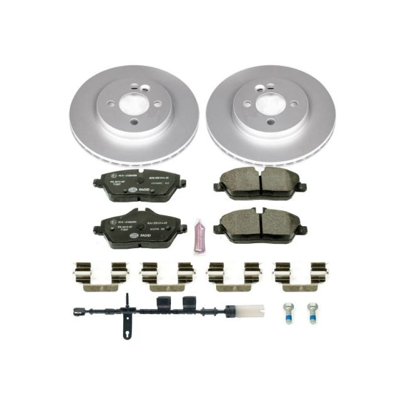 PowerStop Power Stop 11-16 Mini Cooper Front Euro-Stop Brake Kit