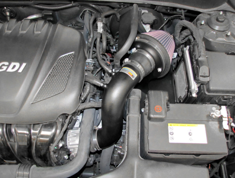 K&N Engineering K&N 11-14 Hyundai Sonata 2.4L L4/13-15 Kia Optima 2.4L L4 Typhoon Short Ram Intake