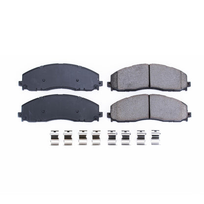 PowerStop Power Stop 12-19 Ford F-250 Super Duty Front Z17 Evolution Ceramic Brake Pads w/Hardware