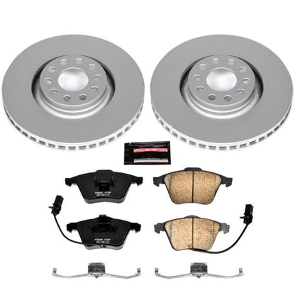 PowerStop Power Stop 05-09 Audi A4 Front Z23 Evolution Sport Coated Brake Kit