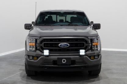Diode Dynamics 21-22 Ford F-150 SS5 Bumper LED Pod Light Kit - Pro White Driving