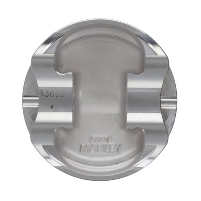 Manley Performance Manley 04+ Subaru WRX STi (EJ257) 75mm DE-STROKED 100mm +.5mm Bore 8.5:1 Dish Piston Set w/ Rings