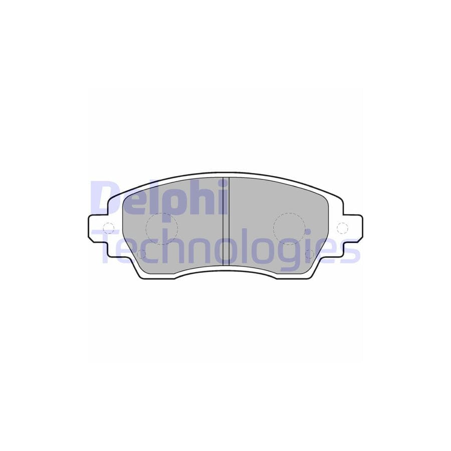Delphi Lp1560 Brake Pad Set