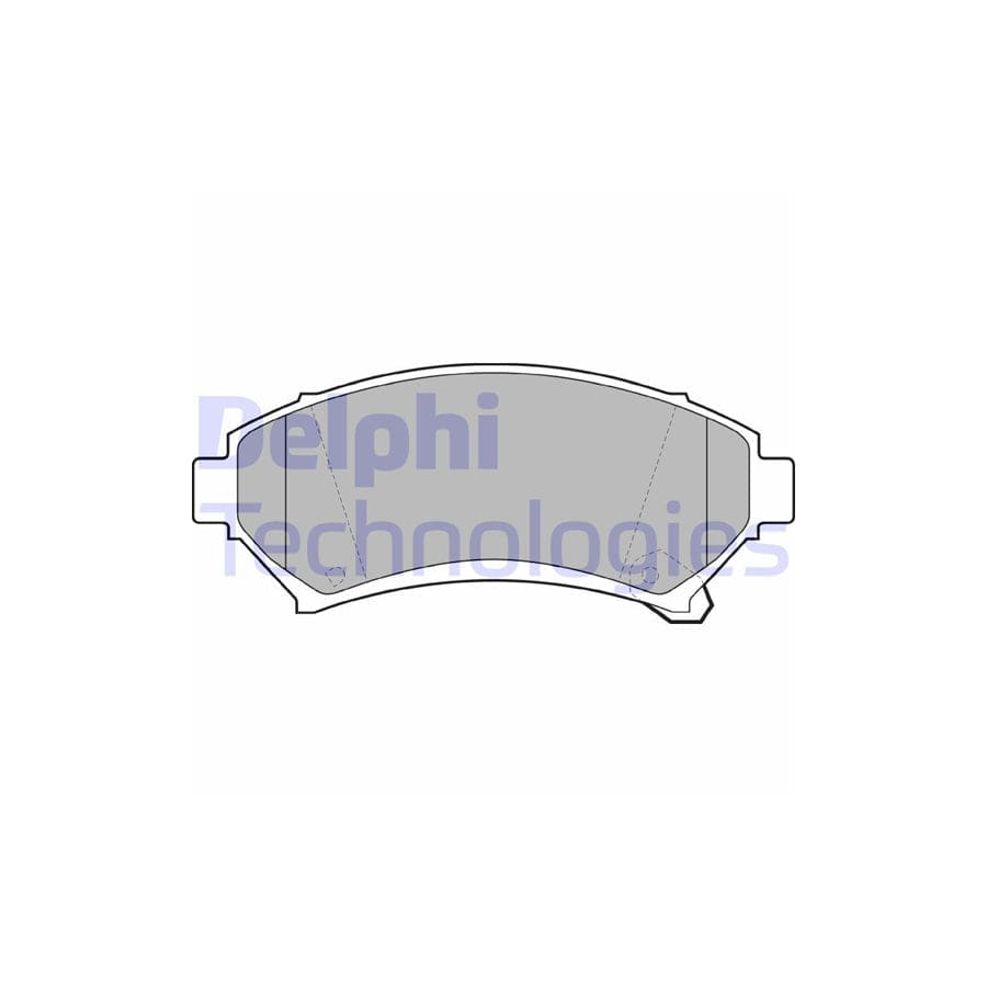 Delphi Lp1609 Brake Pad Set