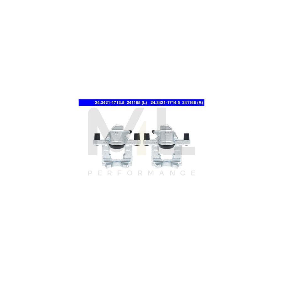 ATE 24.3421-1713.5 Brake Caliper suitable for MERCEDES-BENZ GLK (X204) without holder