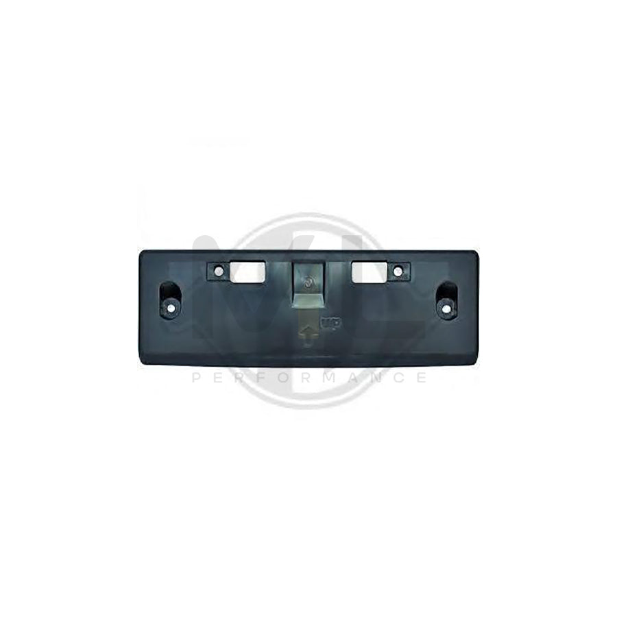 DIEDERICHS 6075054 Number plate holder for NISSAN Juke (F15) Front, Black, frameless
