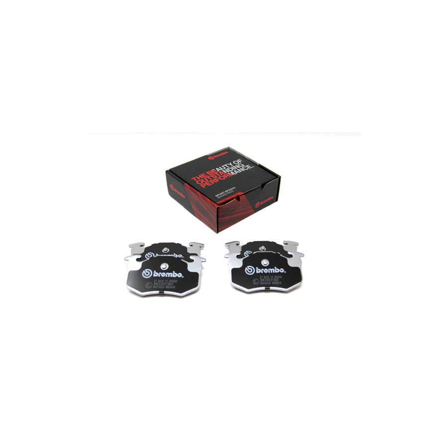 Brembo 07.B315.13 Renault Rear HP2 High Performance Brake Pad Set (Inc. 19, Clio) | ML Performance US Car Parts