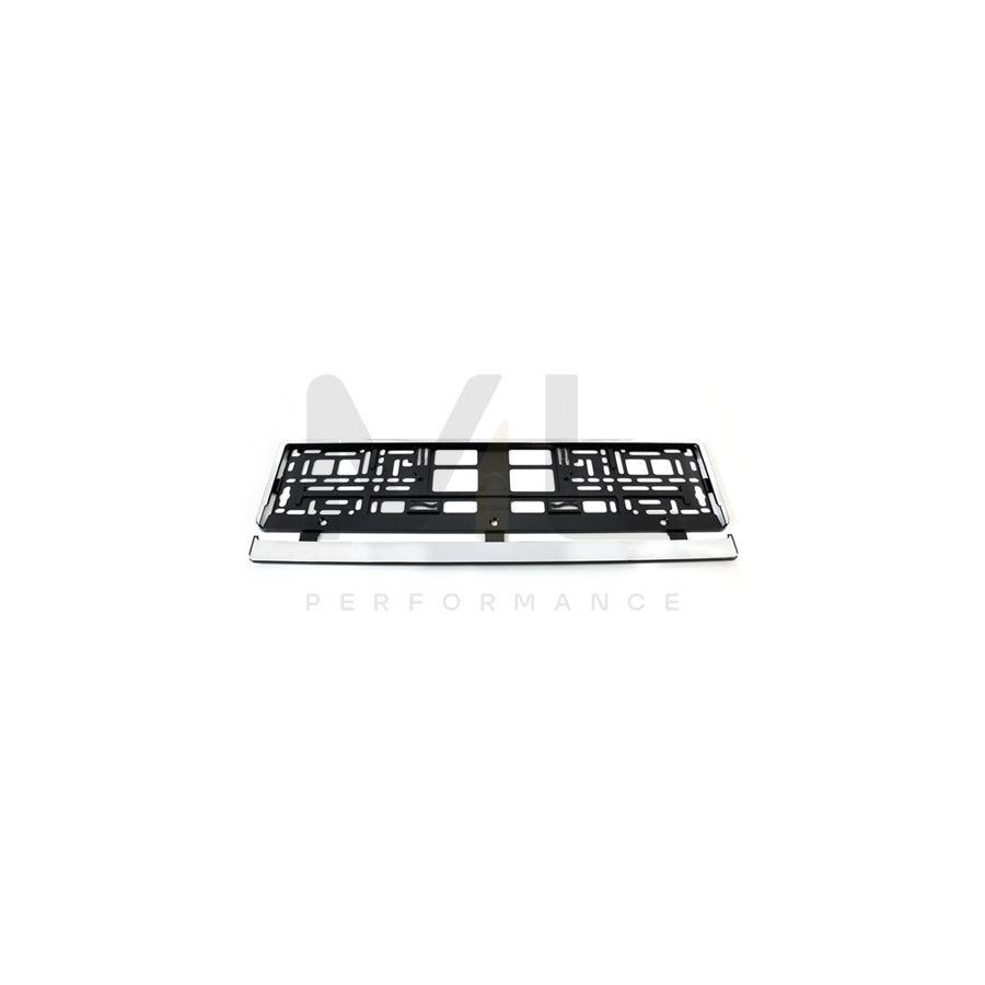 UTAL 01164 Number plate holder Chrome, Chromed, frameless