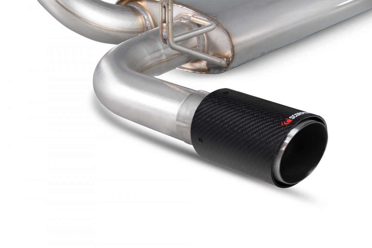 Scorpion SFT005CF Fiat 500/595 Abarth Non-Resonated Cat-Back System  | ML Performance US US
