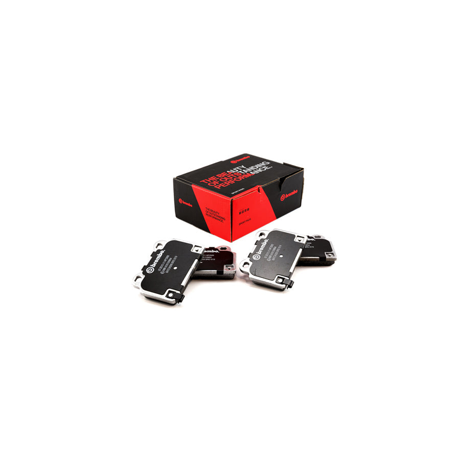Brembo 07.B315.11 Mitsubishi Lancer Rear HP2 High Performance Brake Pad Set | ML Performance US Car Parts