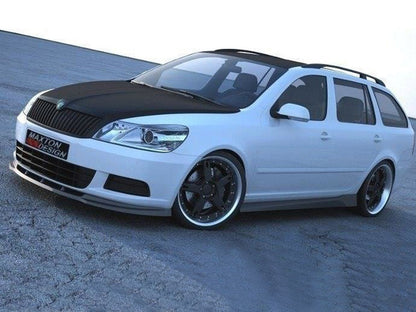 Maxton Design SK-OC-2F-FD1T Front Splitter Skodia Octavia | ML Performance US Car Parts