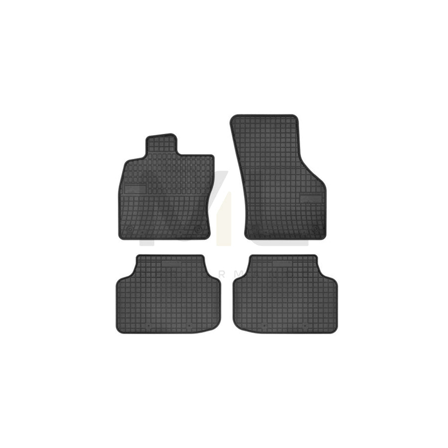 FROGUM Tailored 0365 Floor mat set for SKODA OCTAVIA Elastomer, Front and Rear, Quantity: 4, Black, (LHD)