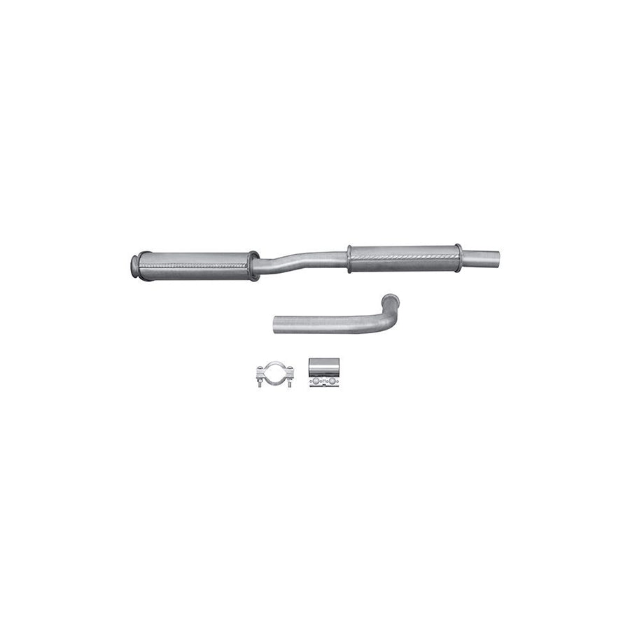 Hella 8LC 366 025-611 Middle Silencer For Renault Clio I Hatchback