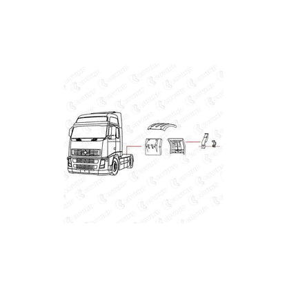 Covind 2Fh/514 Holder, Mudguard