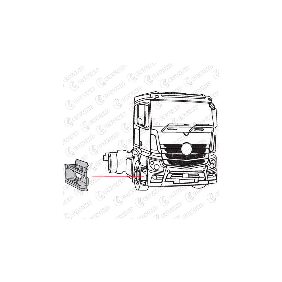 Covind 960/240 Rocker Panel