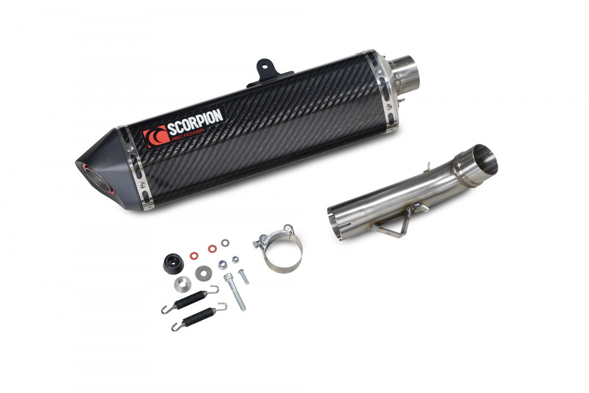 Scorpion RHA168CEO Honda VFR800 F Serket Parallel Slip-On - Carbon Fibre Sleeve | ML Performance US US