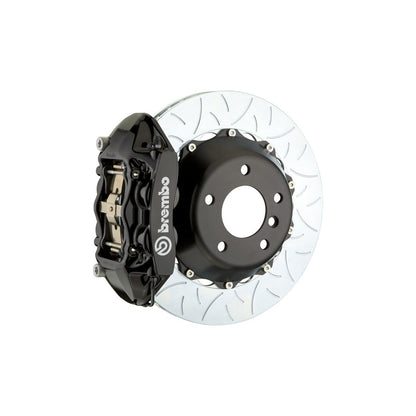 Brembo 2P3.8058A Porsche Boxster Rear GT 4-Pistons Slotted Type-3 2-piece Big Brake Kit 345x28mm