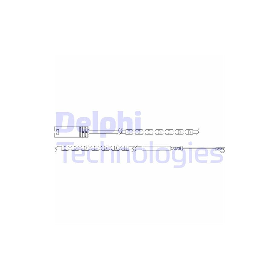 Delphi Lz0244 Warning Contact Set, Brake Pad Wear