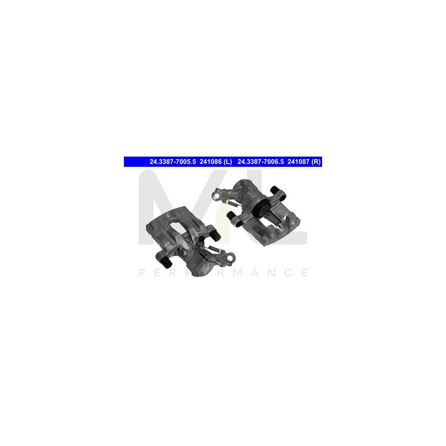 ATE 24.3387-7006.5 Brake Caliper without holder