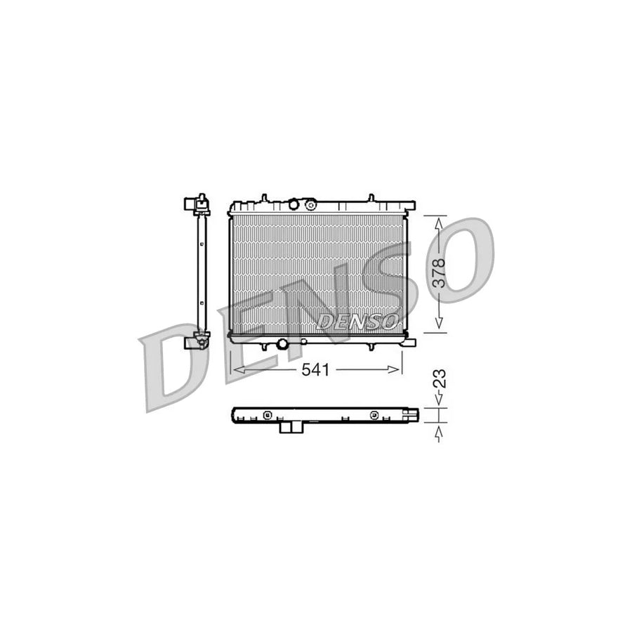 DENSO DRM21033 Engine Radiator