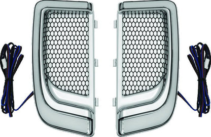 Kuryakyn Tracer Lower Fairing Grill Chrome