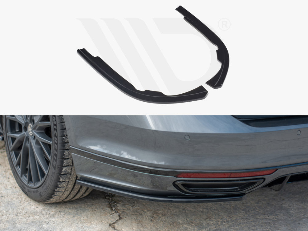 Maxton Design VW-PA-B8-RLINE-RSD1T Rear Side Splitters VW Passat R-line B8fits
only | ML Performance UK Car Parts