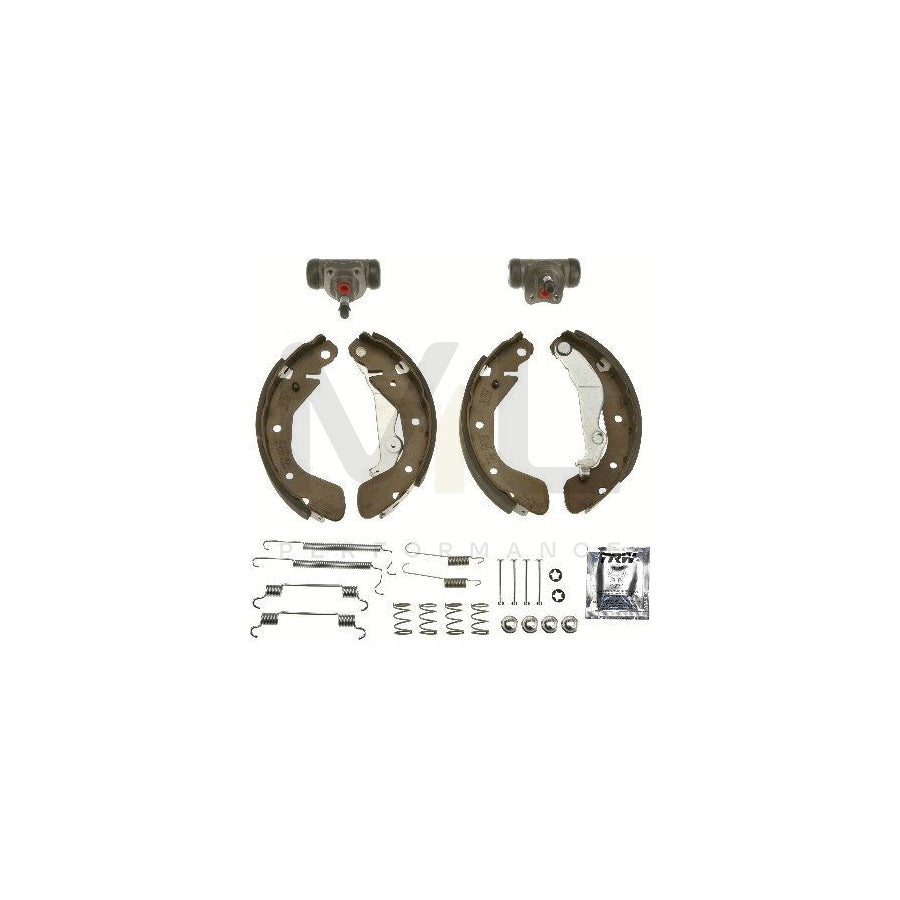 TRW Brake Kit BK2613 Brake Shoe Set with wheel brake cylinder | ML Performance Car Parts