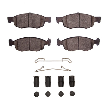 R1 Concepts R1 15-18 Dodge Vision (Mexico) Front Ceramic Pads & Hardware Kit