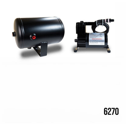 Kleinn Air Horns Kleinn Air System w/ 130 PSI Air Compressor / 1.0 gal Air Tank