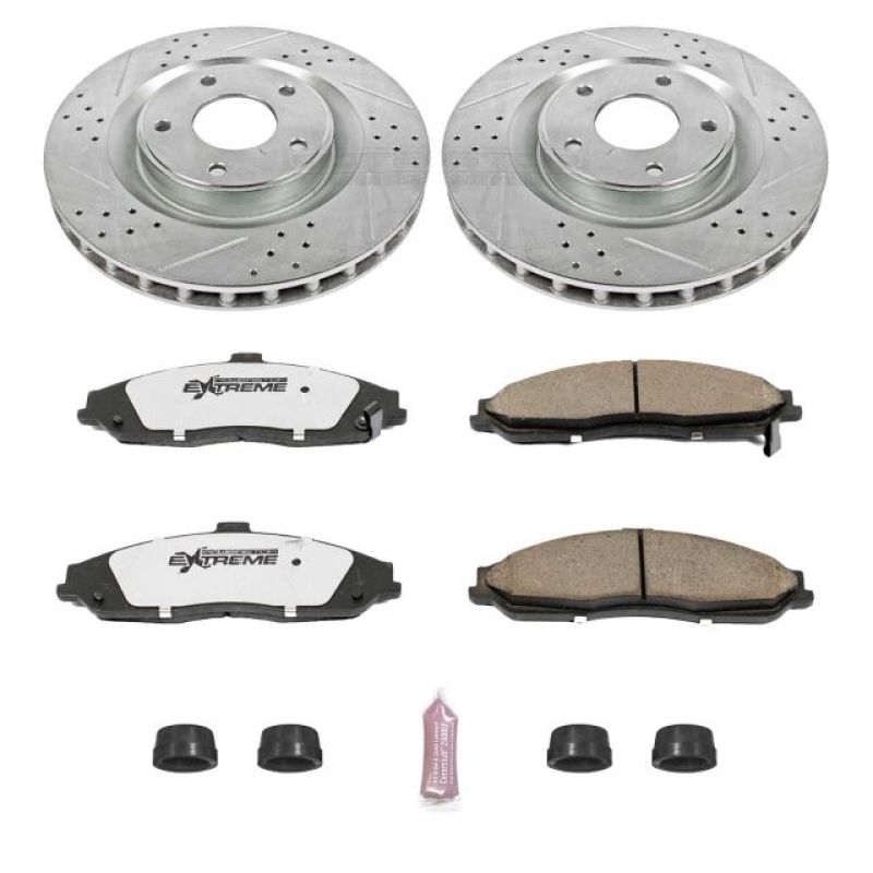 PowerStop Power Stop 05-07 Cadillac XLR Front Z26 Street Warrior Brake Kit