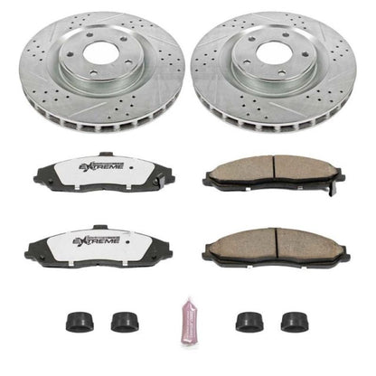 PowerStop Power Stop 05-07 Cadillac XLR Front Z26 Street Warrior Brake Kit