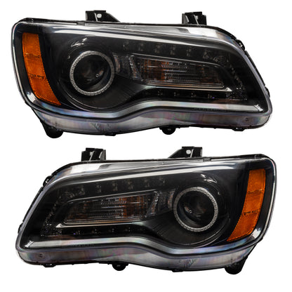 ORACLE Lighting Oracle 11-14 Chrysler 300C SMD HL - Black - NON HID - ColorSHIFT DRL - ColorSHIFT