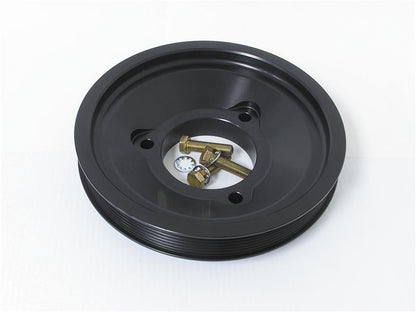 Fluidampr Ford 6.0L Powerstroke 8in Duel Belt 5 and 7 Rib Pulley For Alternator