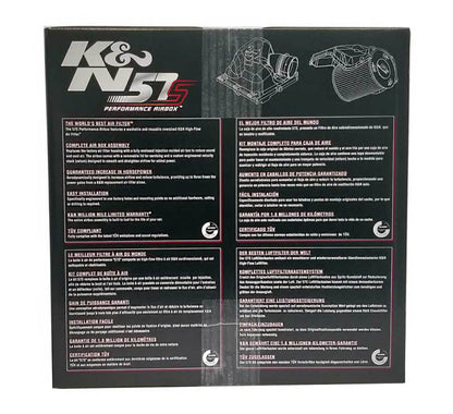 K&N Engineering K&N Performance Intake Kit 2018 Volkswagen Golf Sportsvan 1.2L
