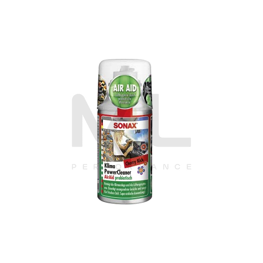 Sonax Car A/C Cleaner AirAid Cherry Kick Counter Display 100ml