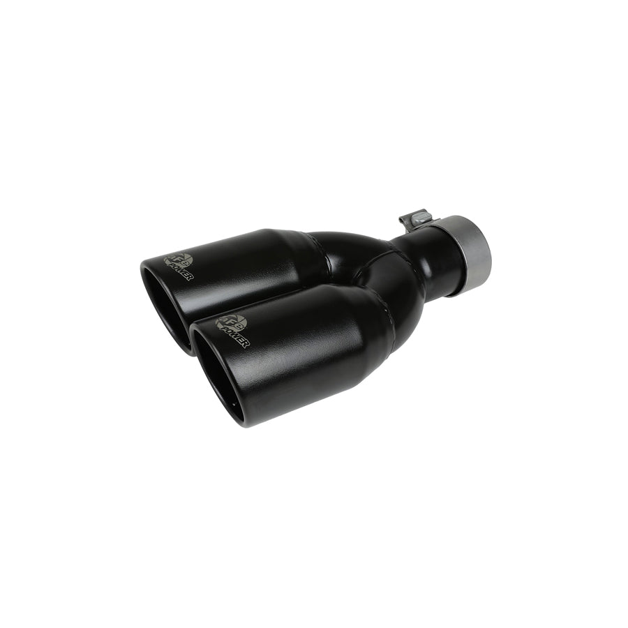  aFe 49T25374-B12 2-1/2 IN Inlet x 3-1/2 IN Outlet X 12 IN L Universal Exhaust Tip  | ML Performance US Car Parts