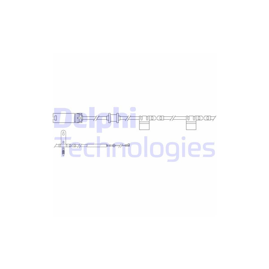 Delphi Lz0241 Warning Contact Set, Brake Pad Wear