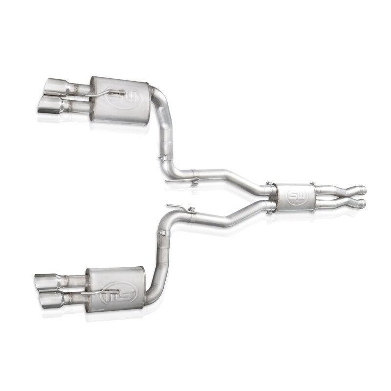 Stainless Works 08-09 Pontiac G8 GT 3in Catback X-Pipe Turbo Chambered 3.5in Tips Perform Connect