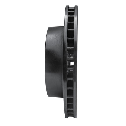 R1 Concepts R1 80-94 Ford F-350 4WD (Excl Super Duty) Front Right Drilled & Slotted Black Brake Rotor